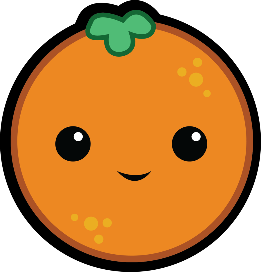 Cartoon Orange Free Download Clip Art On Png - Orange Png Cartoon (900x938)