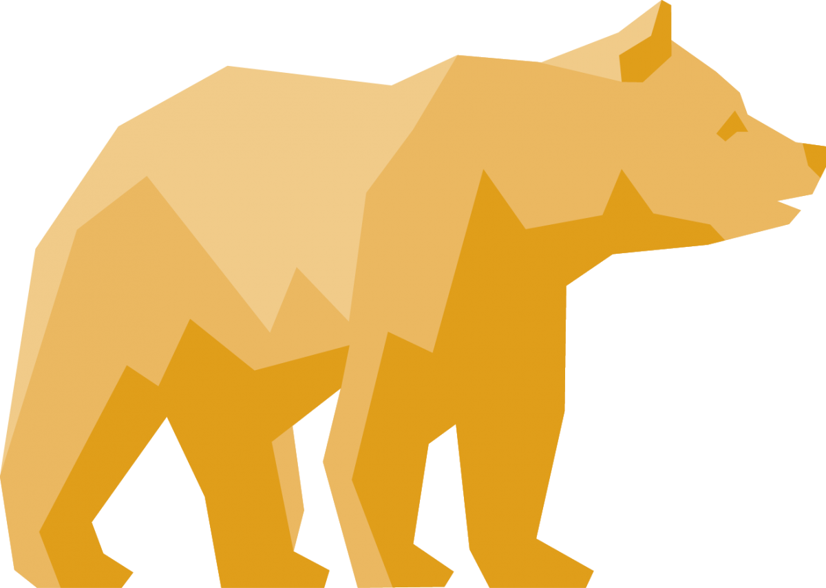 Bear Clipart Student - Uc Berkeley Golden Bear (1200x855)