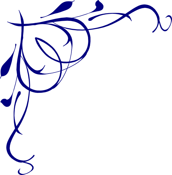 Heart Scroll Clip Art At - Swirls Png (588x597)