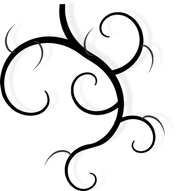 Swirl Clip Art (589x640)