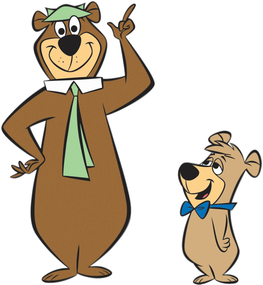Yogi Bear Clip Art - Yogi Bear And Boo Boo (900x973)