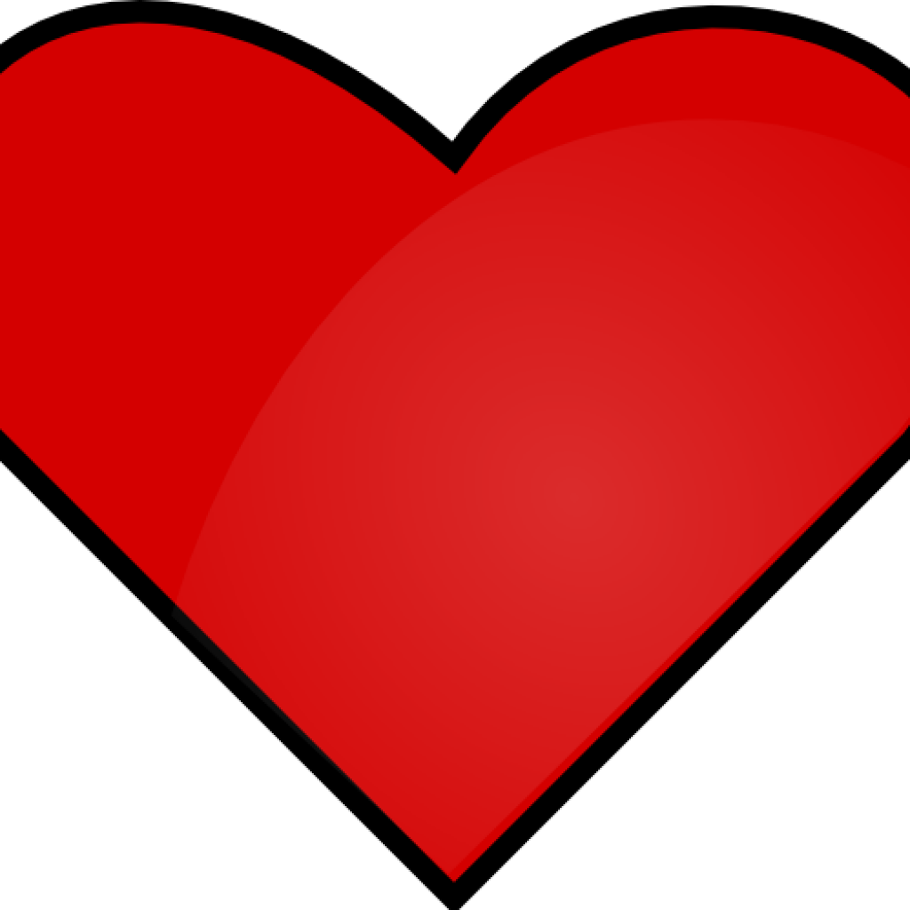Cute Heart Clipart Red Heart Clip Art At Clker Vector - Clip Art (1024x1024)