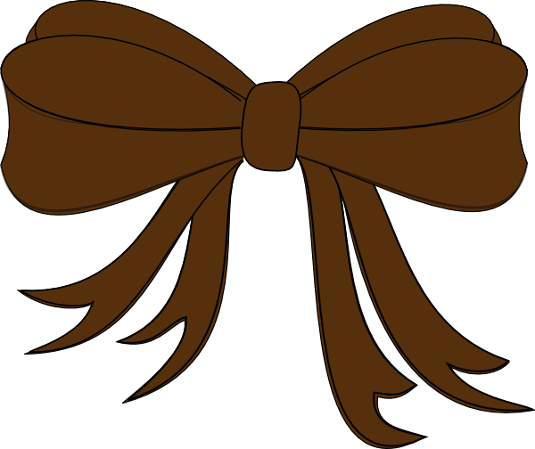 Clip Art Contagious Illness Clipart - Pink And Brown Ribbon (600x504)
