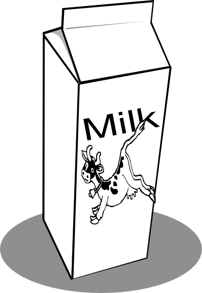 Milk Carton Clip Art Vector Clip Art Online Royalty - Milk Carton Clip Art (408x592)