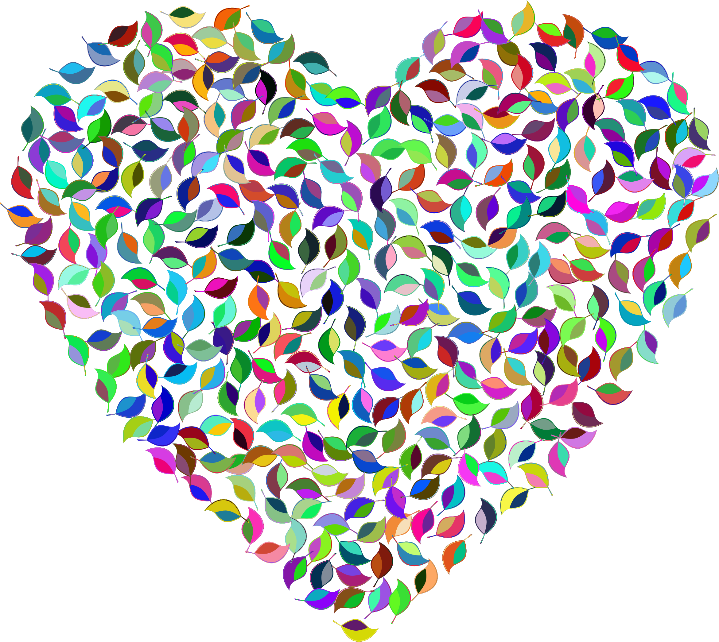 Green Heart - Heart Food No Background (2342x2092)