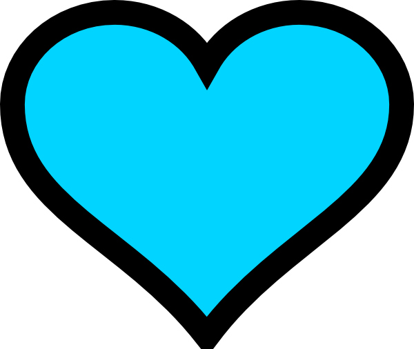 Heart - Turquoise Heart (600x506)