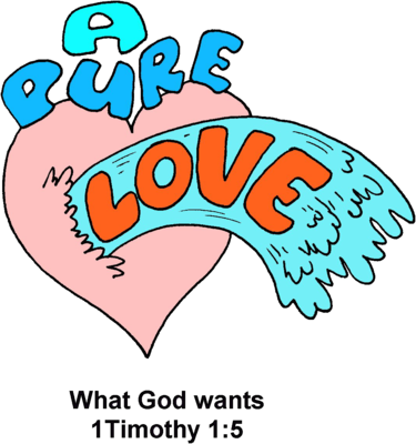 A Pure Love Clip Art - A Pure Love Clip Art (375x400)