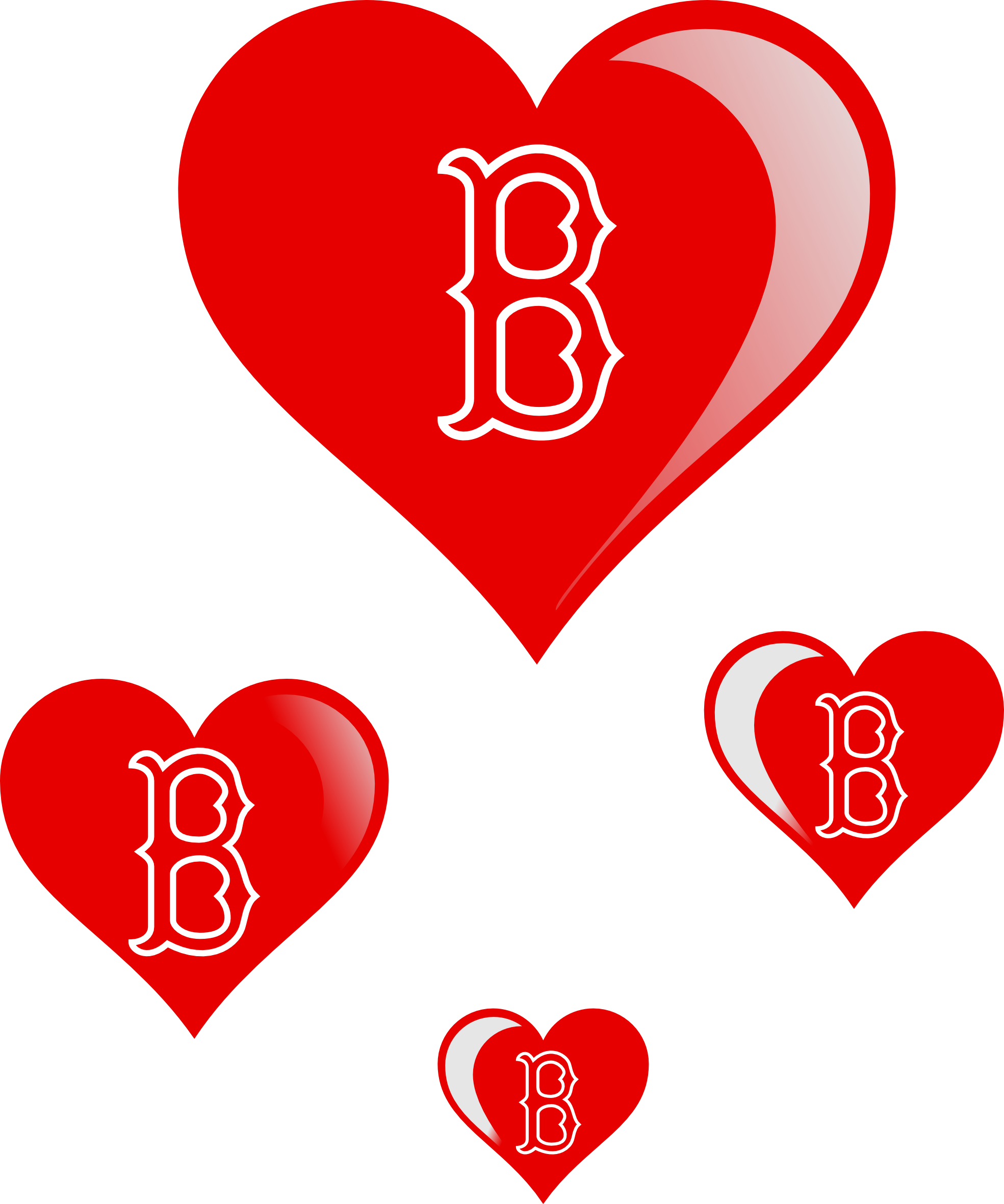 Heart Cluster Sheet Page 18 - Hearts Clip Art Png (1969x2361)