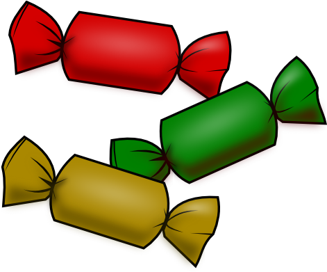 Candies - Caramelos Dibujo Png (481x392)