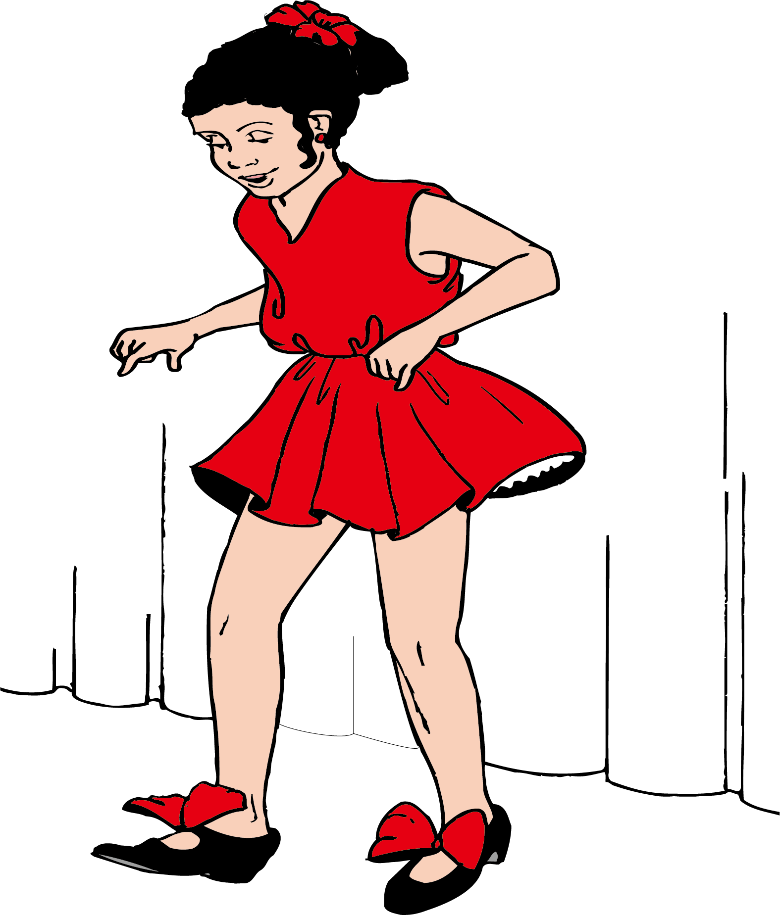 Tap Dance Royalty-free Clip Art - Dance (1575x1849)