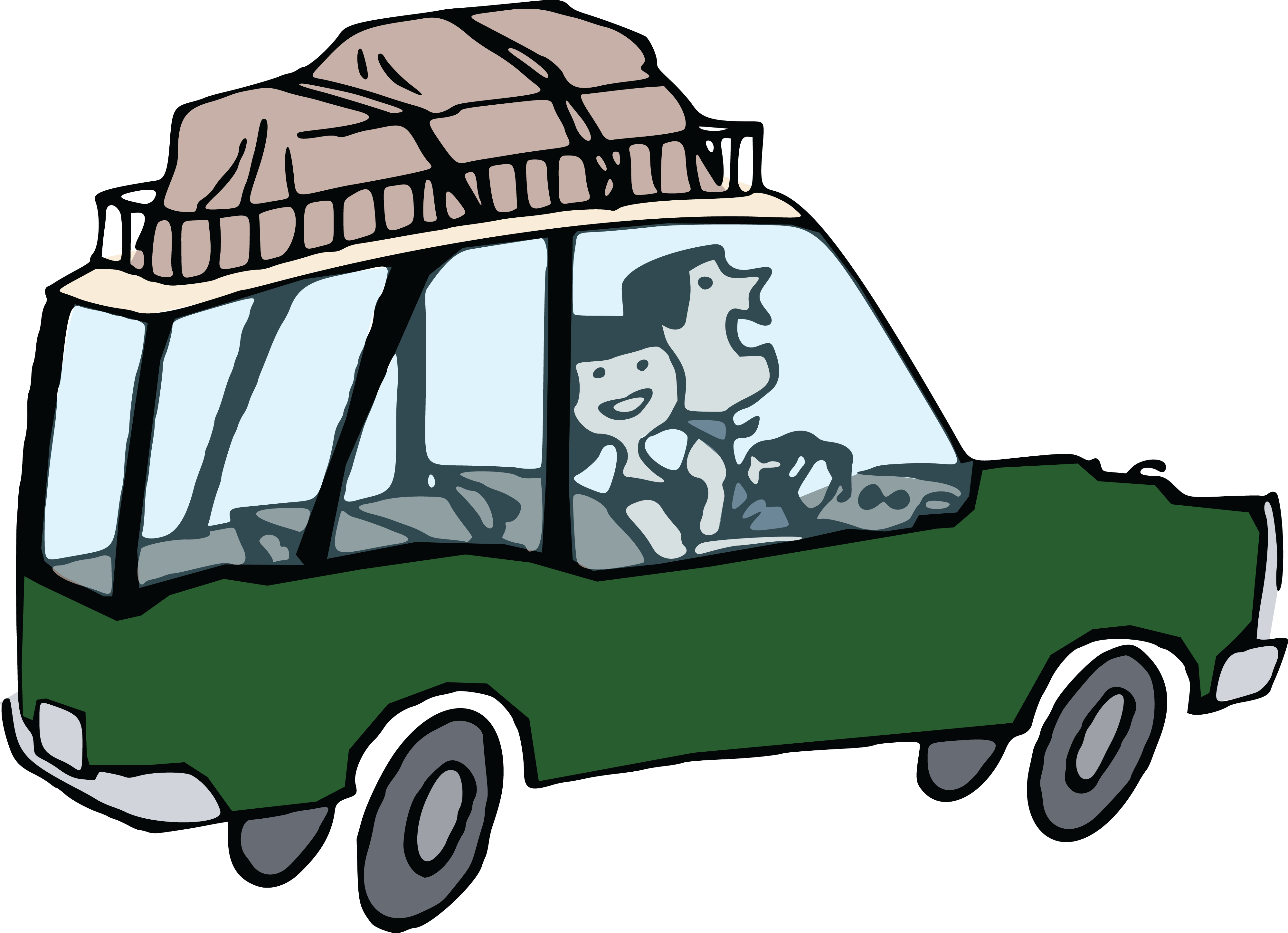 - Eps, - Svg, - Free Clipart Of A Couple - Road Trip Clip Art (4000x2897)