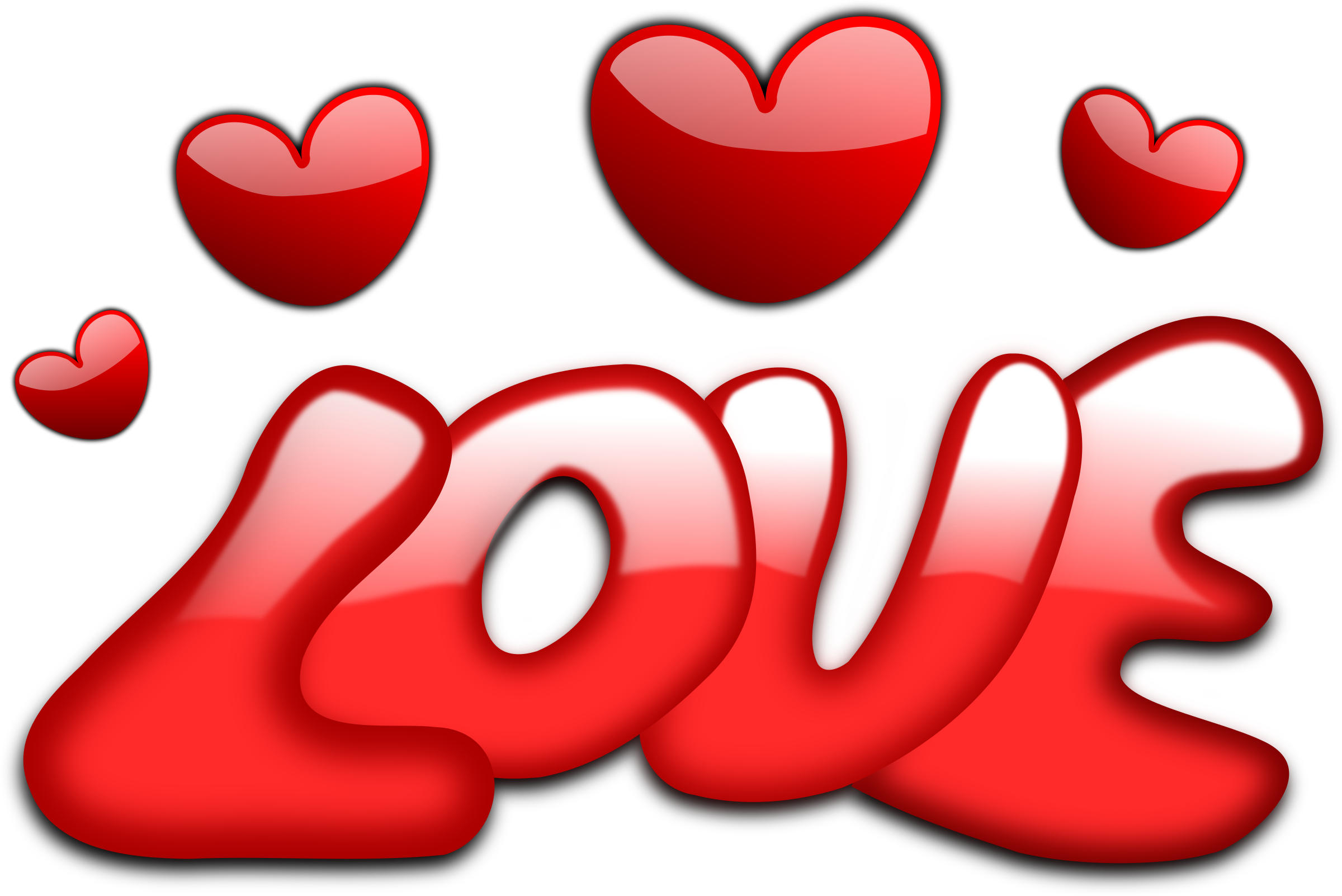 Love-graffiti - Love Clipart (2400x1603)