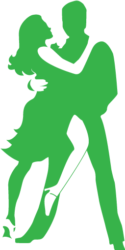 Latin Dancing Png - Clipart Salsa Y Bachata (291x524)