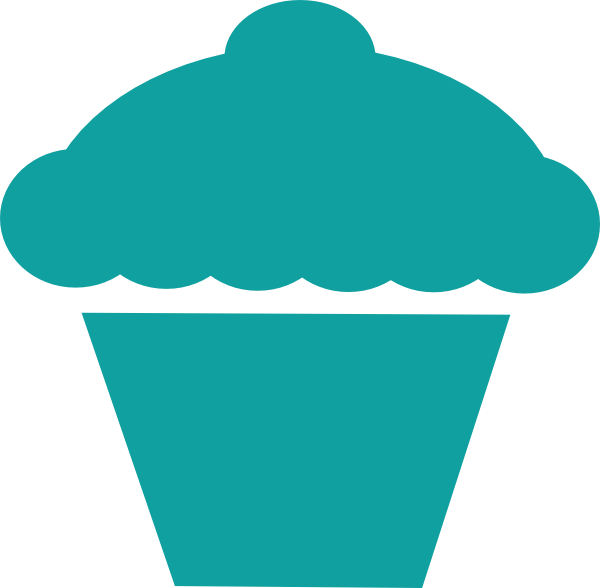 Cupcakes Clip Art - Cupcake Silhouette Vector Png (600x588)
