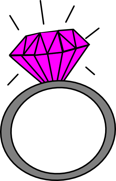 Clipart Of Wedding Rings - Lambda Chi Alpha Active Badge (384x597)