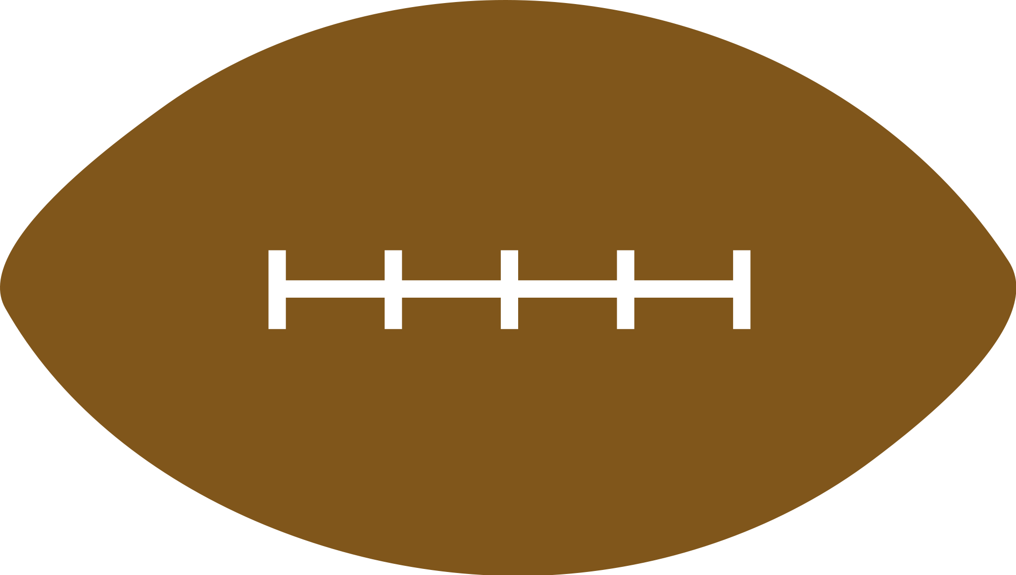 Free Vector American Football Clip Art - Clip Art (2000x1132)