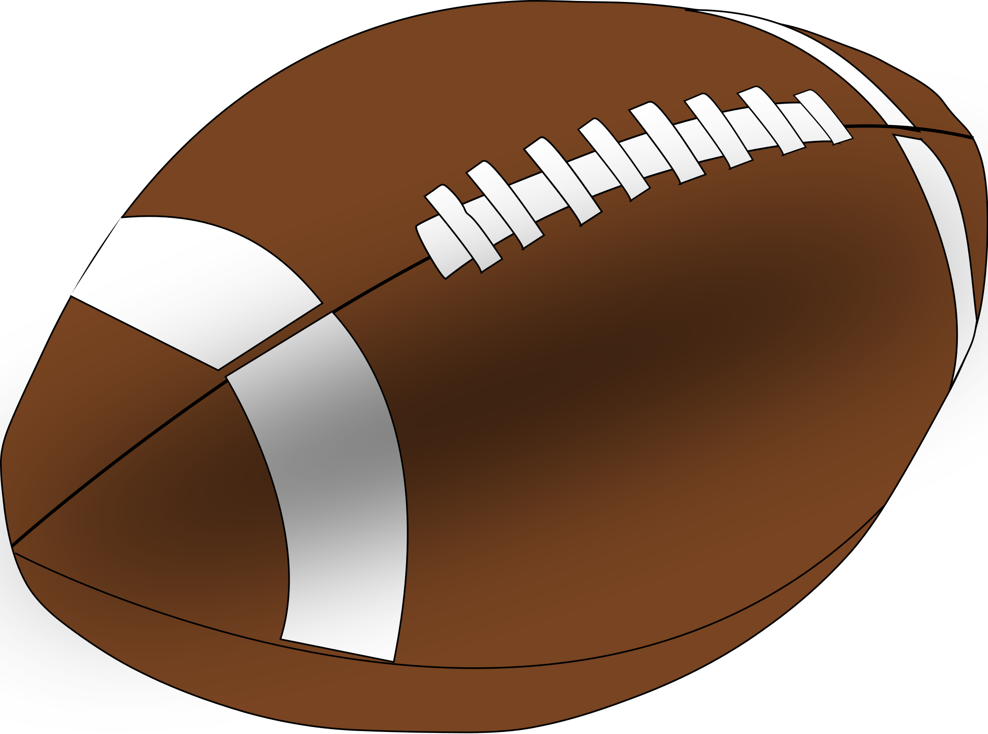 Fileamerican Football - Football With Transparent Background (2000x1486)