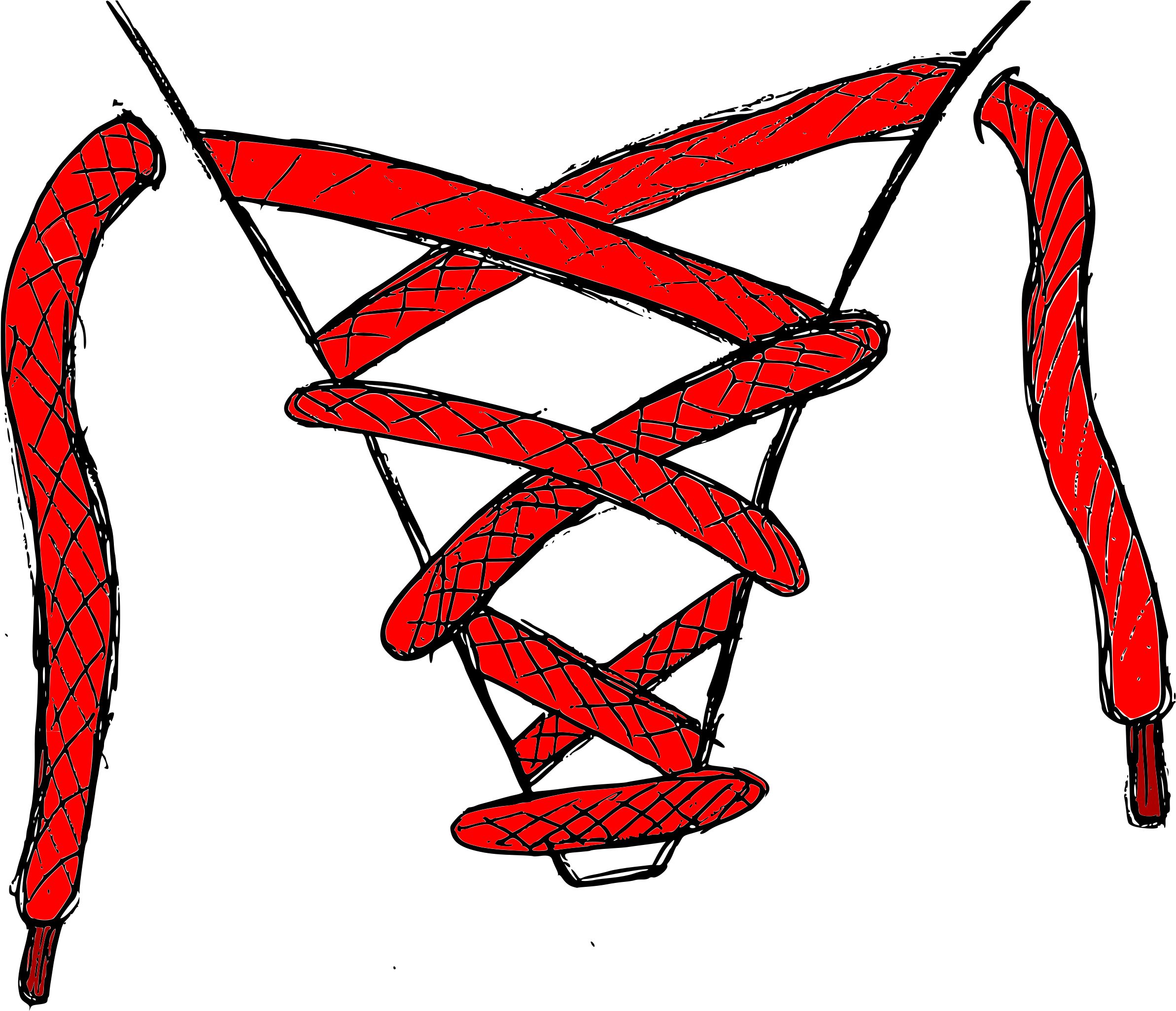 Football Laces Clipart Cliparts And Others Art Inspiration - Laces Clipart (2400x2067)