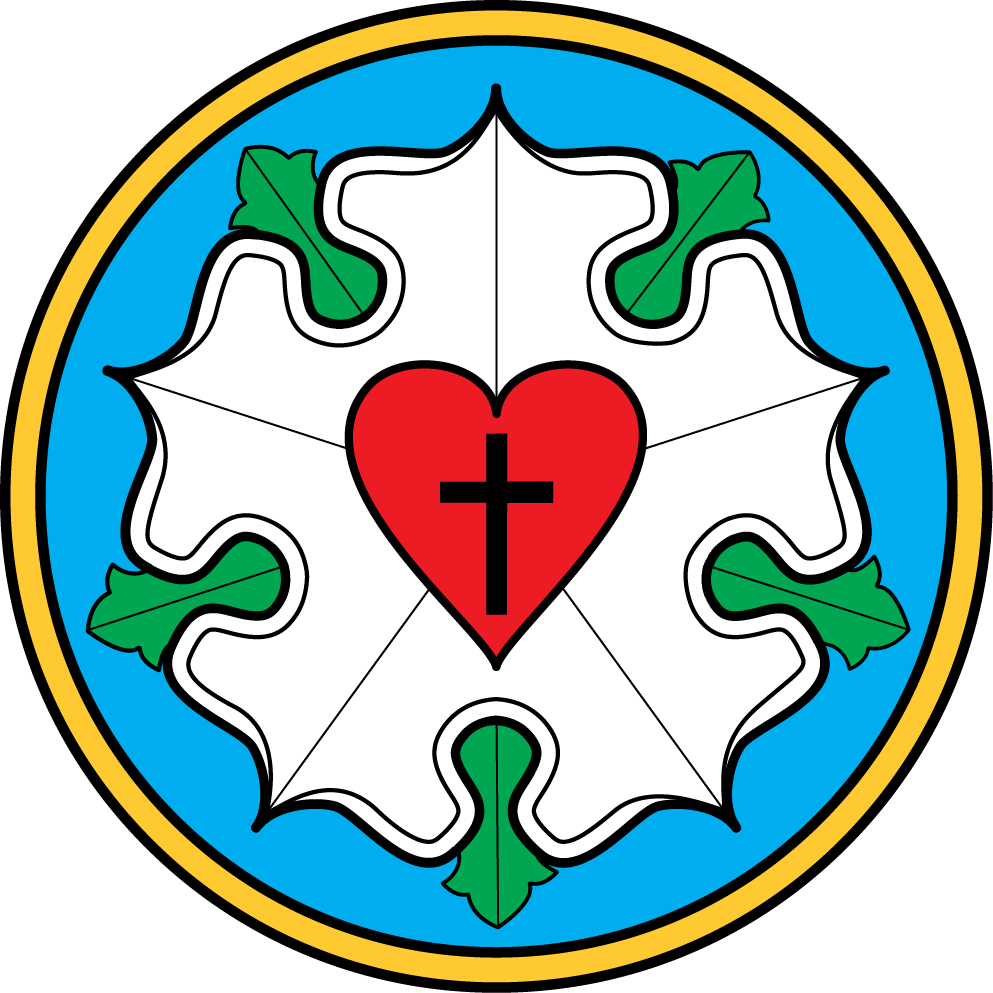 Evangelical Lutheran Church Newsletter Clip Art - Luther Rose (993x993)