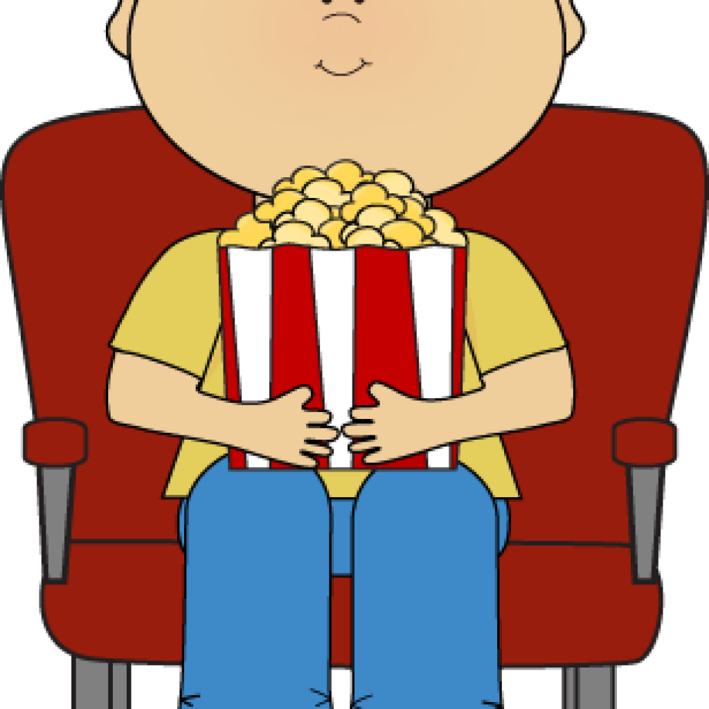 Movie Theater Clipart Boy In Movie Theater Clip Art - Mediakids Academy (1024x1024)