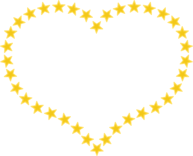 Star In Heart Shape (640x519)