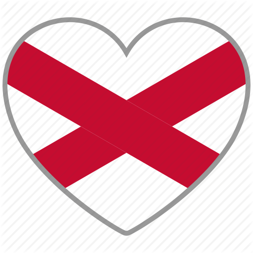 Northern Ireland Flag Heart Icon - Northern Ireland Flag Heart (512x512)