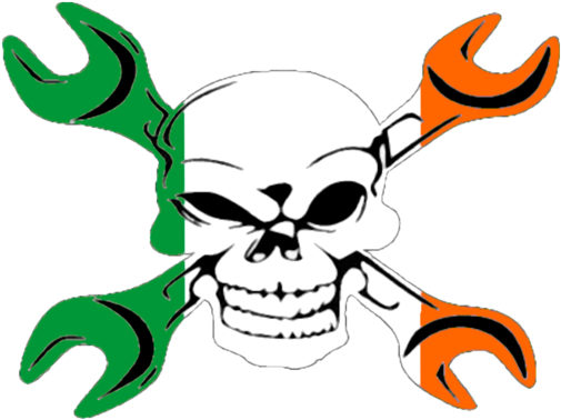 Irish Gear Skull Twin Duvet (600x443)