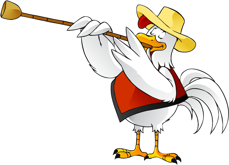 Cartoon Chicken By Krizpi On Clipart Library - Hen Cartoon Clipart Png (800x597)