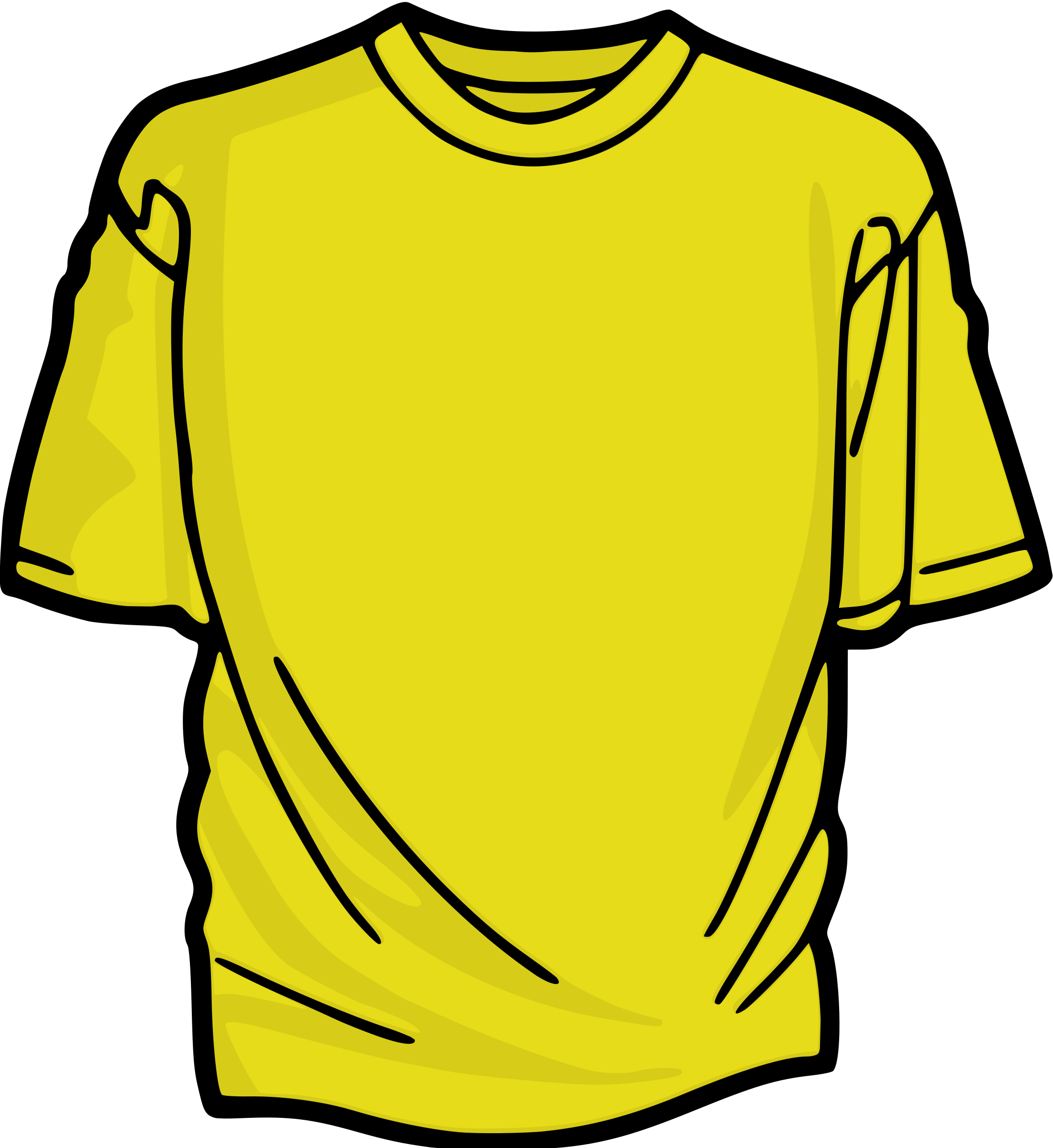 T-shirt - Clipart - T Shirt Clipart (2201x2400)