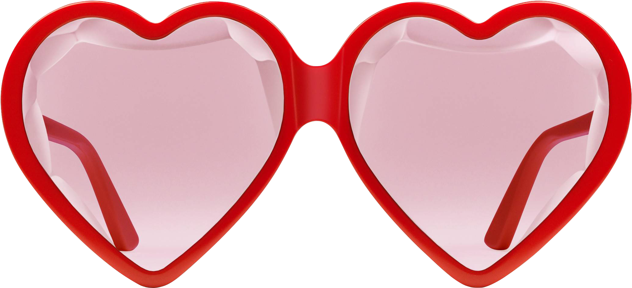 Specialized Fit Heart-frame Acetate Sunglasses - Sunglasses Heart Shaped Gucci (2400x2400)
