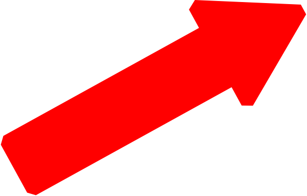 Red Arrow Clip Art (600x382)