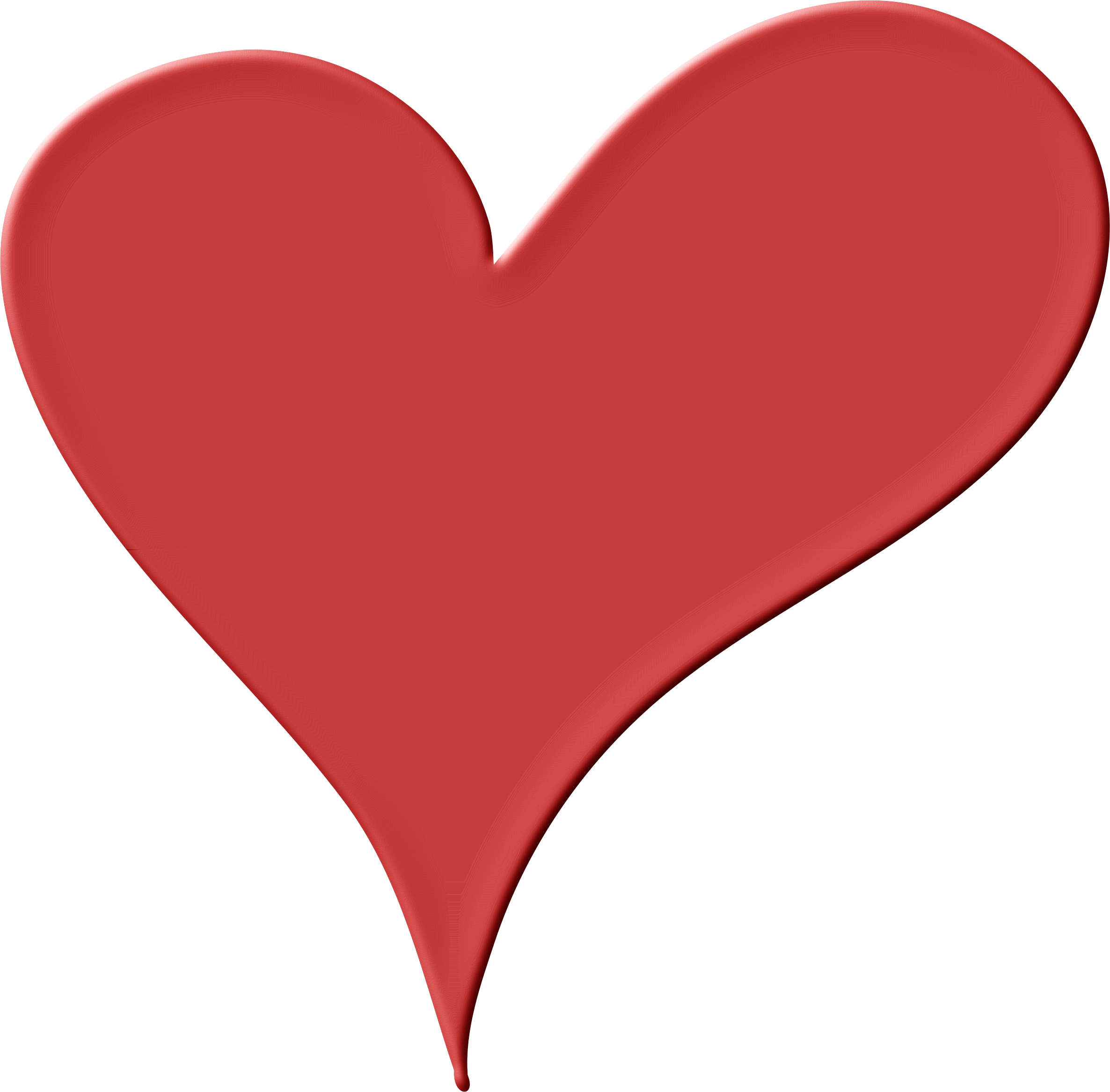 Heart In Red - Heartin (2372x2334)