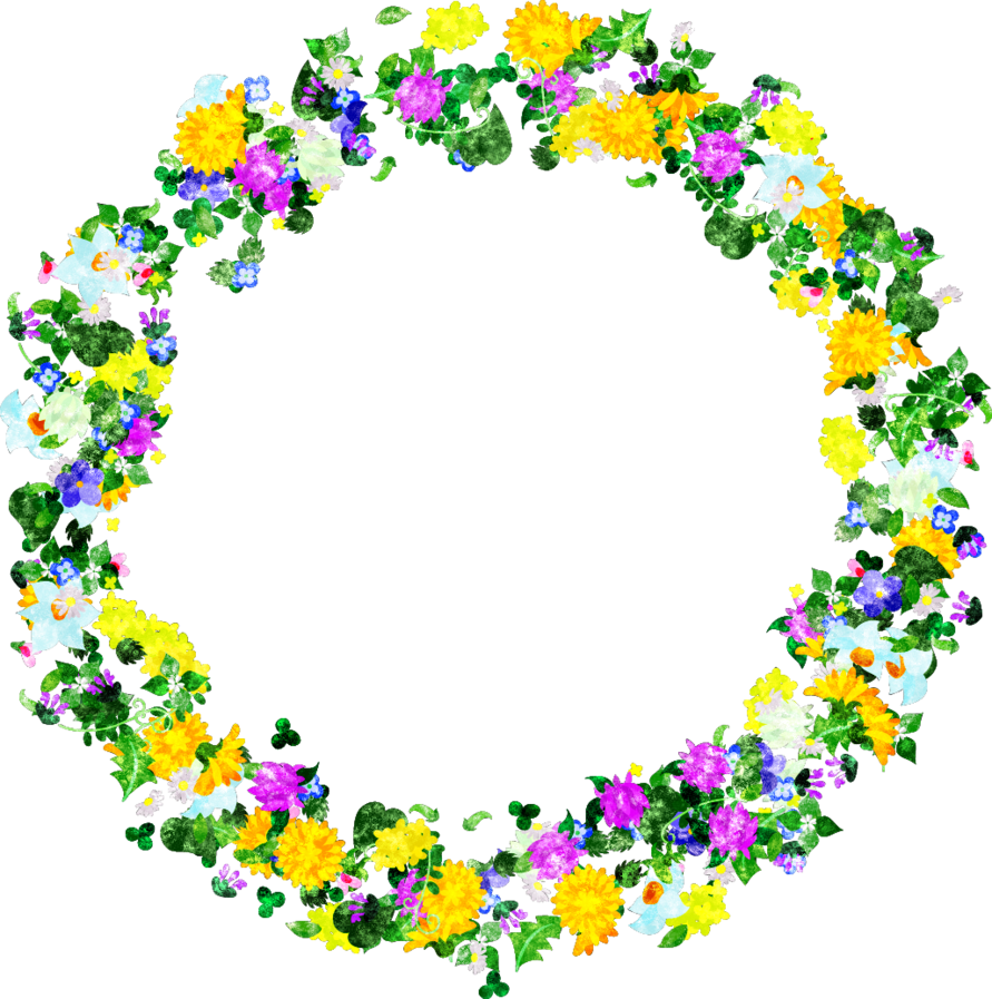 Little Flower Wreath By Atelier-bw - Floral Wreath Deviant Art (891x897)
