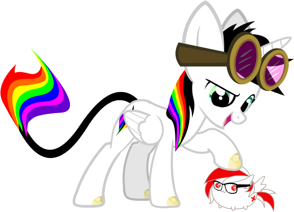 Lightning Bliss And Red Cross Tiny Pony Commission - Pony (1164x687)