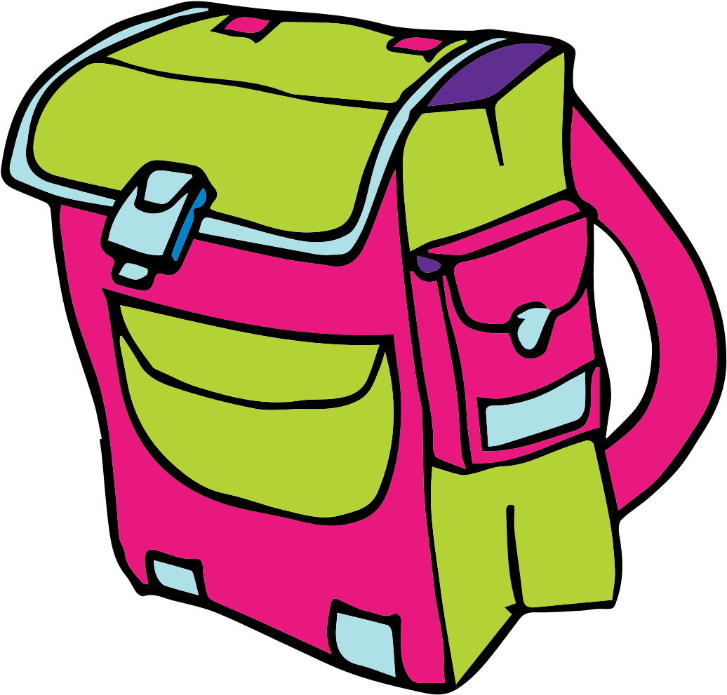 School Bag Clip Art Clipart - Bag Png Clip Art (1200x1140)