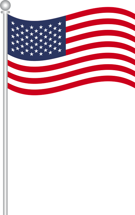 Bandeira Dos Estados Unidos Png (452x720)