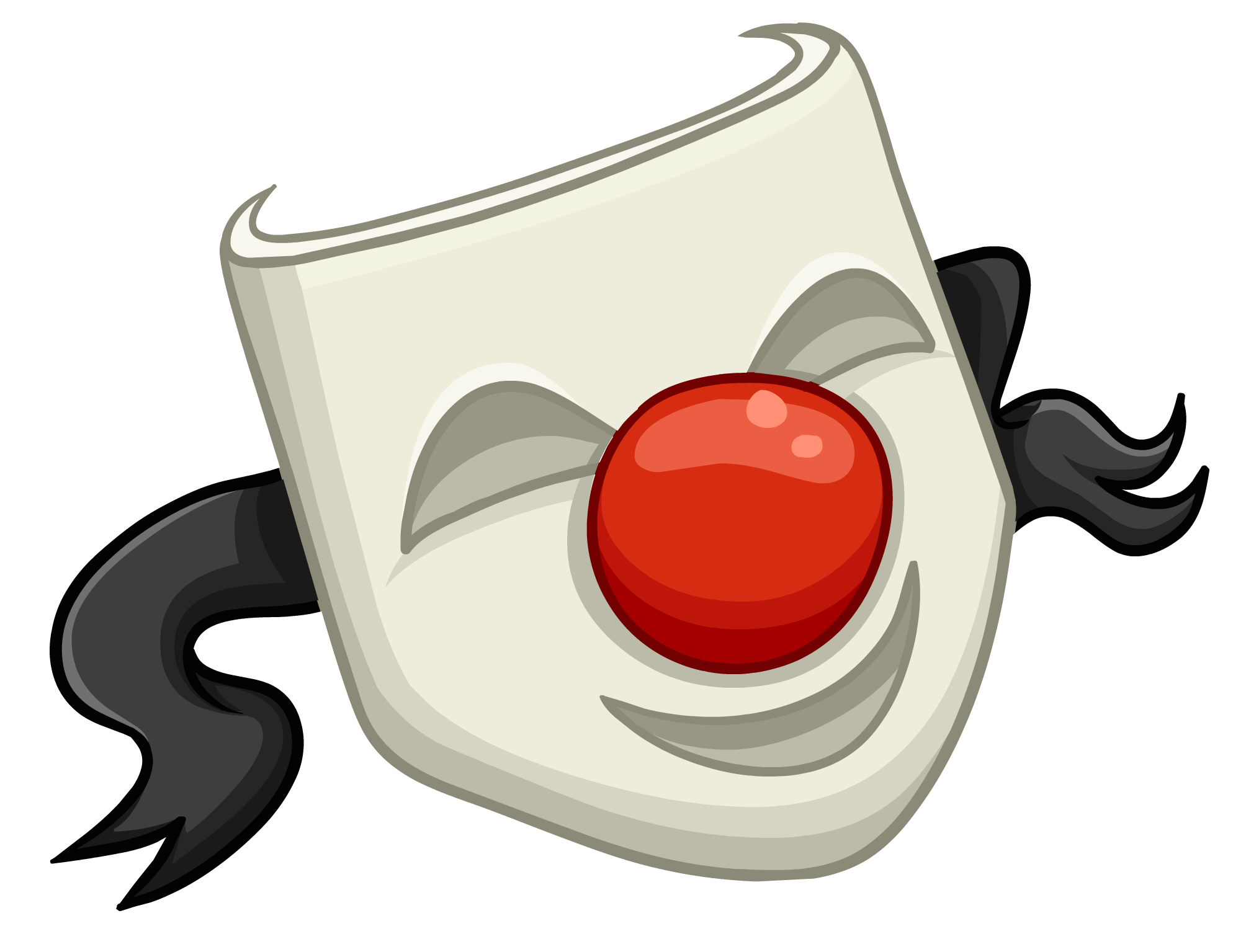 Red Nose Comedy Pin - Comédia Png (2008x1535)