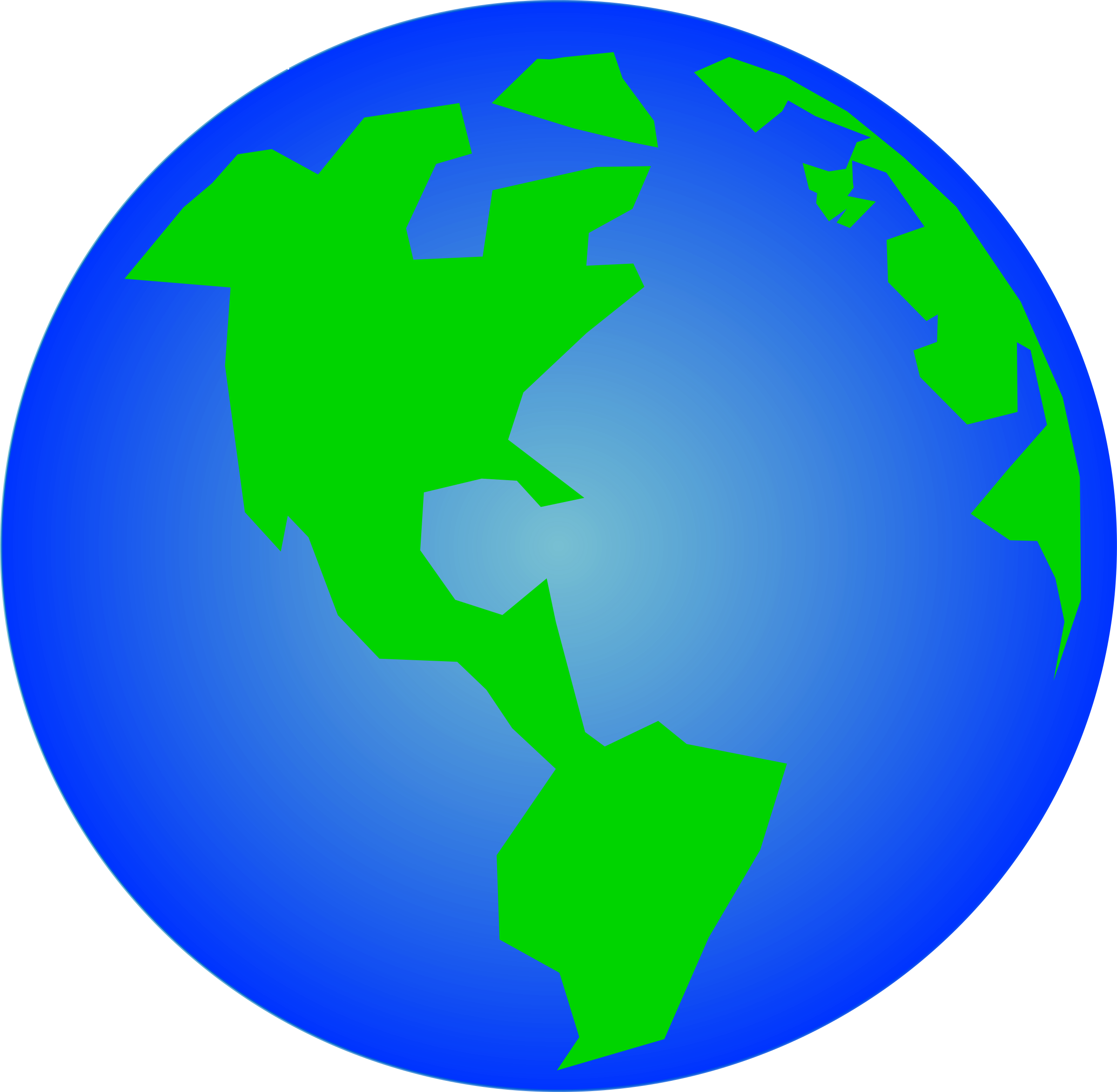 Clipart - Cartoon Spinning Earth Gif (2400x2347)