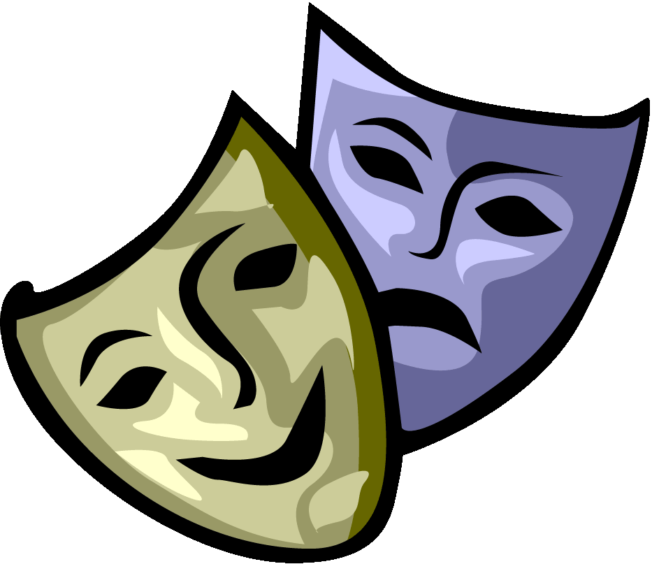 Nuts Clip Art Clipartsco - Drama Masks Clipart (933x807)