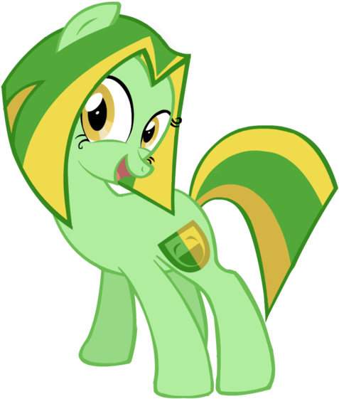 Her Cutie Mark Is Of A Comedy Mask, Which Stands For - Mlp Cutie Marks Bone (500x568)