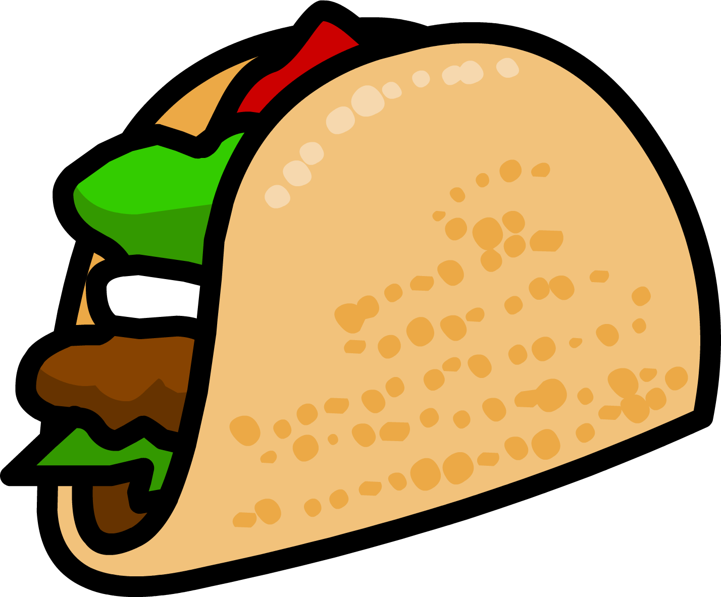 Taco Clipart Free Clip Art Images 3 Image - Taco Png (1428x1183)