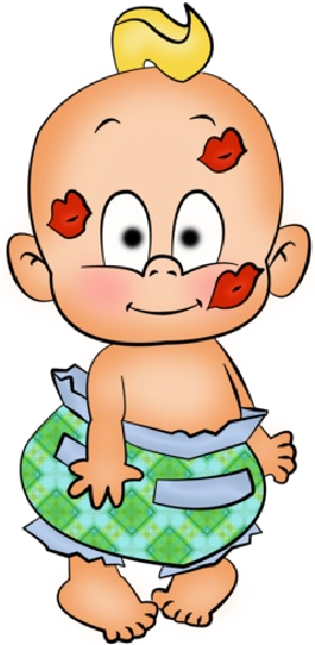 Funny Baby Clip Art - Funny Baby Cartoon (600x600)