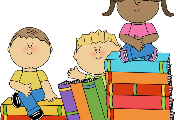 Curriculum Senedd Group - Students With Book Clip Art (600x410)