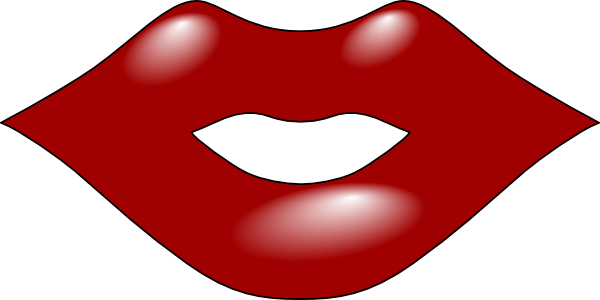 Cartoon Pictures Of Big Lips - Lips Templates (600x300)