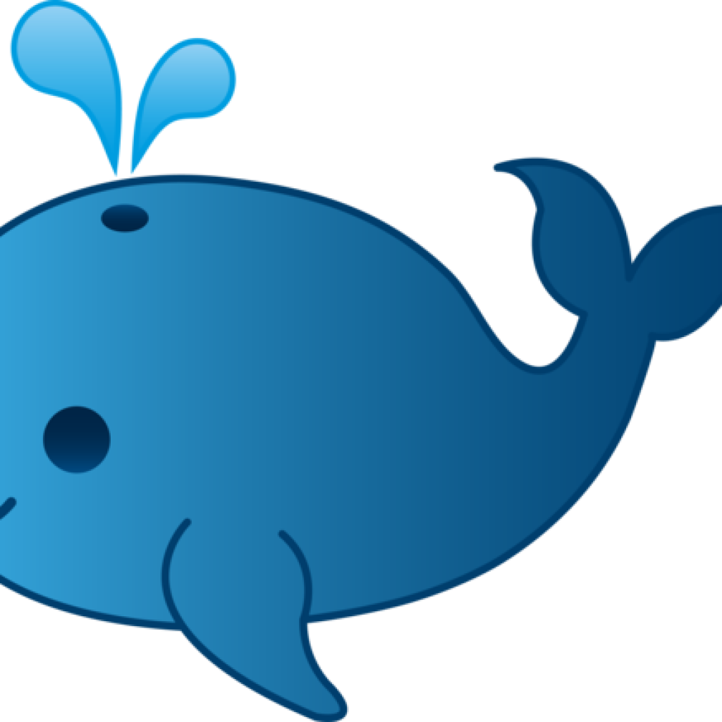 Blue Whale Clipart Little Blue Whale Clip Art Free - Whale Cartoon (1024x1024)