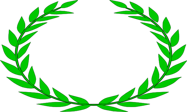 Awards Clip Art At Clker - Vòng Nguyệt Quế Png (600x360)