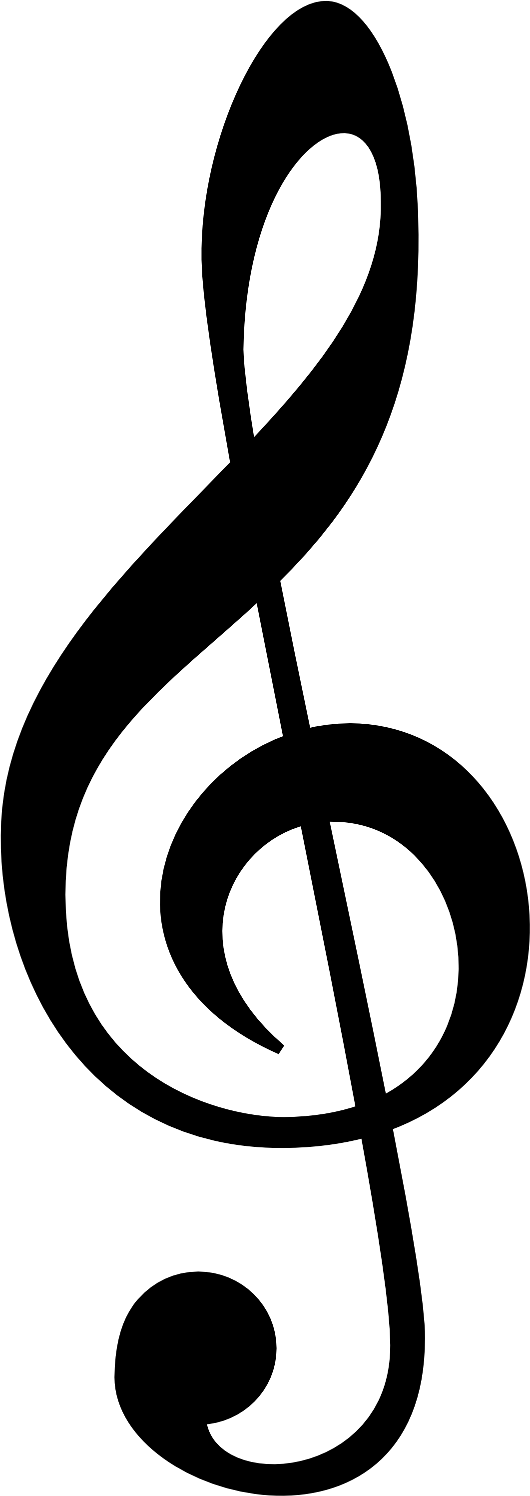 Treble Clef Widescreen 2 Hd Wallpapers - Treble Clef Clip Art (1979x3186)