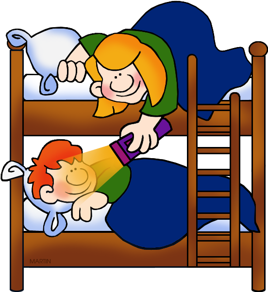 Bed Time - Clip Art (609x648)