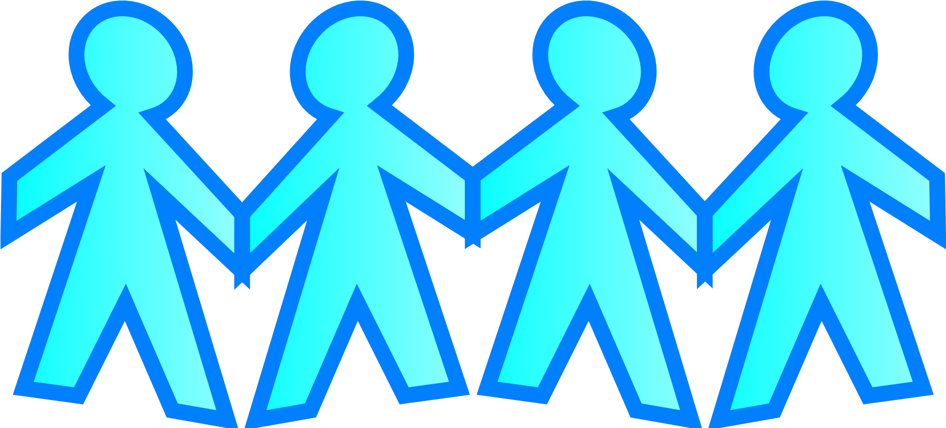 Stick Figure Holding Hands Clip Art - Clip Art Stick People Holding Hands (1920x960)