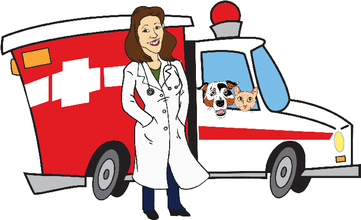 Veterinary Service - Veterinarian Transparent Clipart (712x488)